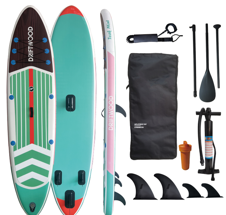 DRIFTWOOD PADDLE BOARD TEAK MINT 11'6