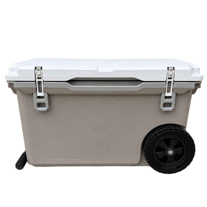 48QT Ultra Light Hard Cooler with Handles&Wheels