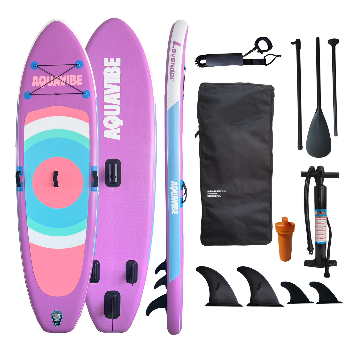AQUAVIBE PADDLE BOARD 10' LAVENDER