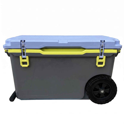 48QT Ultra Light Hard Cooler with Handles&Wheels