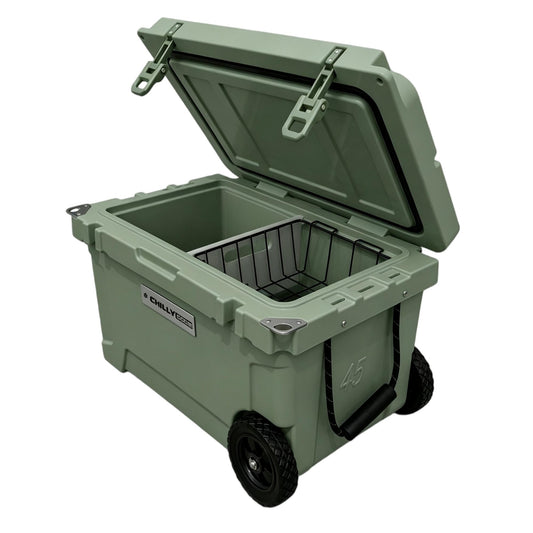 45 QT Ultra Tough Cooler with Wheels