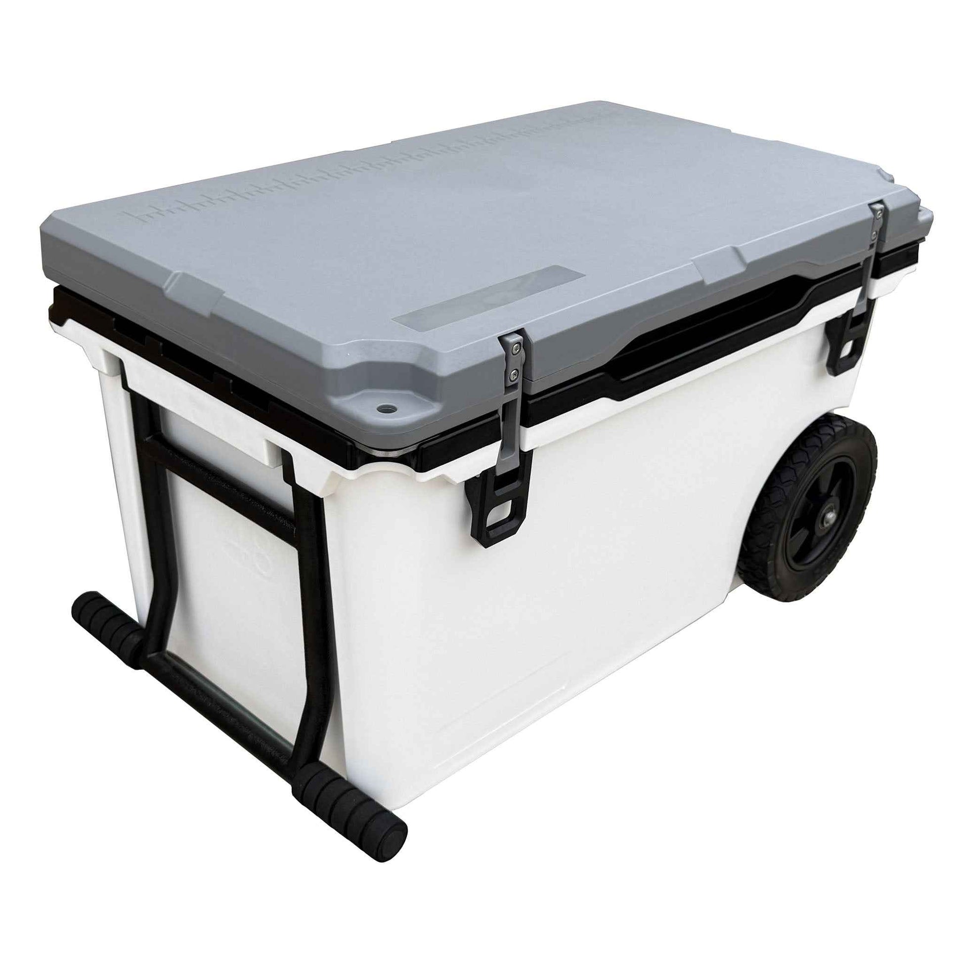 48QT Ultra Light Hard Cooler with Handles&Wheels